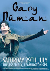 Gary Numan Venue Poster 2017 Leamington Spa
